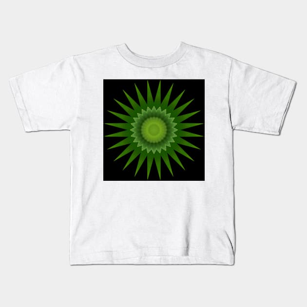 Agave Star Kids T-Shirt by Michaelm43